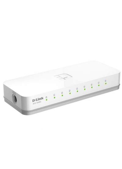 CLZ192 D-LINK DES-1008C 10/100 MBPS 8 PORT ETHERNET SWITCH (4172)