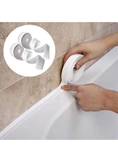 BUFFER® Su Sızdırmaz  Banyo Mutfak Lavabo Küvet İzolasyon Şerit Bant