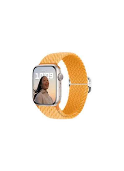 CLZ942 Apple Watch 38mm Star Kordon - Ürün Rengi : Siyah-Kırmızı-Sarı