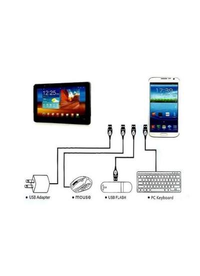 CLZ192 Usb to Micro USB ye Dönüştürücü - Klavye Mouse Joystick Telefona Bağlama (4172)