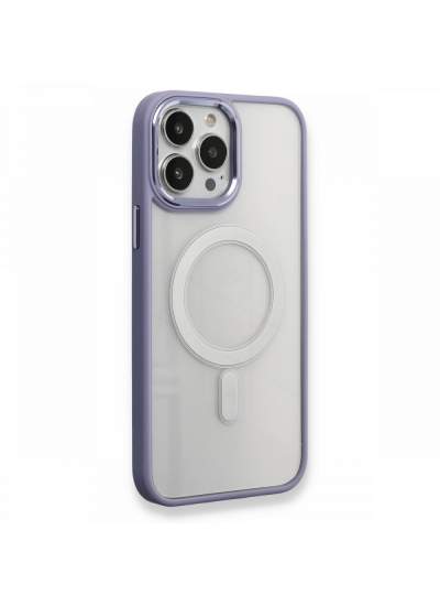 CLZ942 İphone 13 Pro Kılıf Room Magneticsafe Silikon - Ürün Rengi : Lila