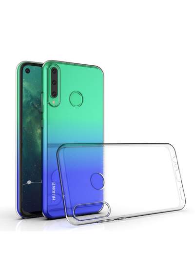 CLZ942 Huawei Y6p Kılıf Lüx  Silikon - Ürün Rengi : Şeffaf