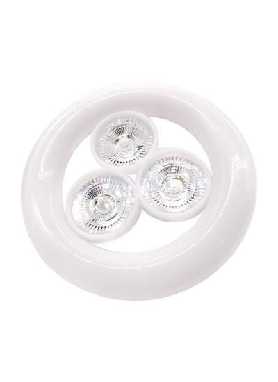 CLZ192 KK-901 E27 DUY 36 WATT BEYAZ 3LÜ UFO LED LAMBA (4172)