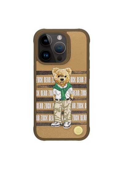 CLZ942 Zuckbear İphone 15 Pro Max San Francisco Fortune Kapak - Ürün Rengi : Golden State Bear