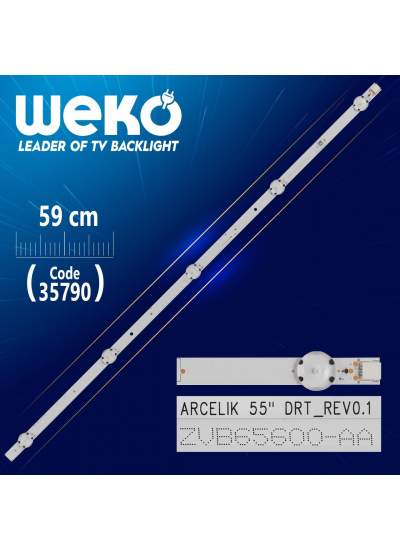 CLZ192 ARCELIK 55 DRT_REV0.1 - ZVB65600-AA - 59 CM 5 LEDLİ - (WK-1256) (4172)