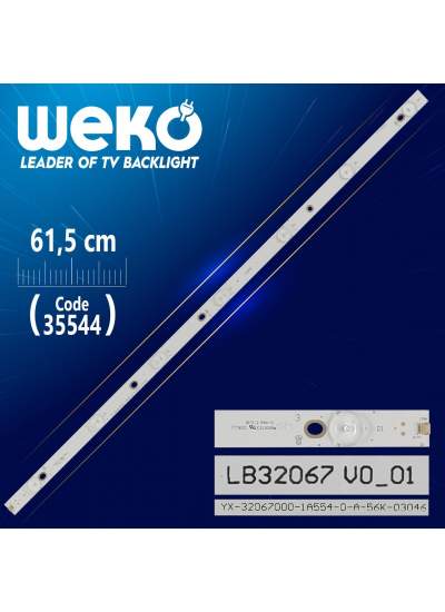 CLZ192 LB32067 V0_01 - YX-32067000-1A554-0-A-56K-03046 - 7 LEDLİ 61.5 CM - (WK-431) (4172)