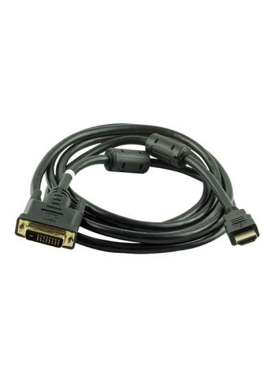 CLZ192 HDMI DVI KABLO 1.5 METRE  * NARİTA DVI 24+1 MALE TO HDMI 19P MALE (4172)