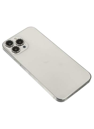 CLZ942 İphone 14 Pro Max Diamond Kamera Lens - Ürün Rengi : Yeşil