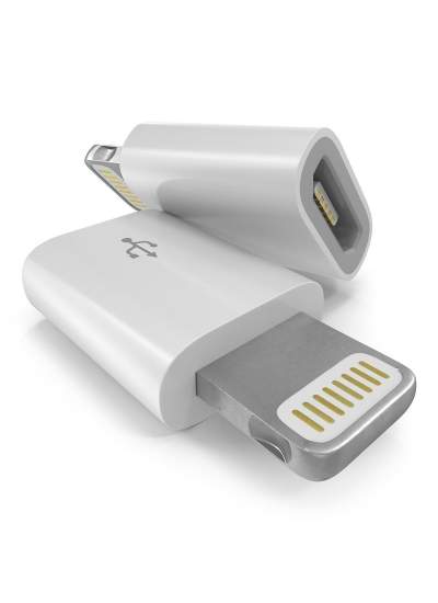 CLZ192 Apple iPhone / iPad Micro Usb Dönüştürücü Adaptör OTG Aparat (4172)