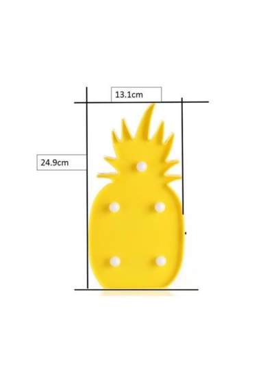 CLZ192 Ananas Şeklinde Ledli Dekoratif Eğlenceli Çocuk Gece Lambası (4172)