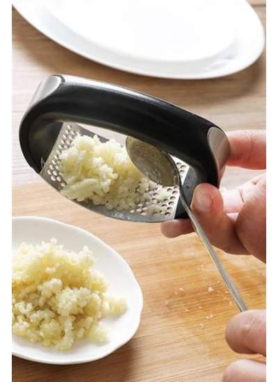 BUFFER® Yeni Sarımsak Ezici Paslanmaz Çelik Garlic Press