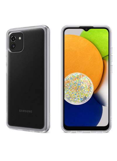 CLZ942 Samsung Galaxy A03 Kılıf Lüx  Silikon - Ürün Rengi : Şeffaf