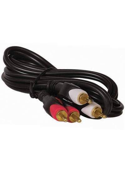 CLZ192 2 RCA + 2 RCA GOLD KABLO 1.5 METRE 1.KALİTE (4172)