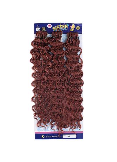 CLZ201  Sister Afro Dalgası Saç / Kızıl Bakır 350