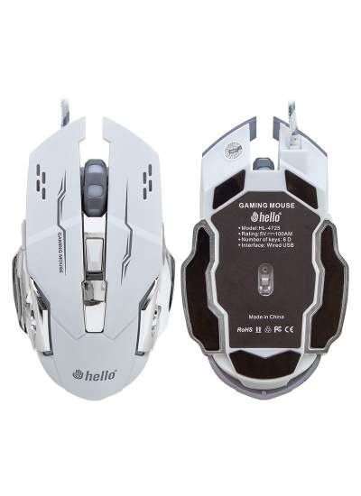 CLZ192 HELLO HL-4725 KABLOLU OYUNCU GAMING MOUSE (4172)