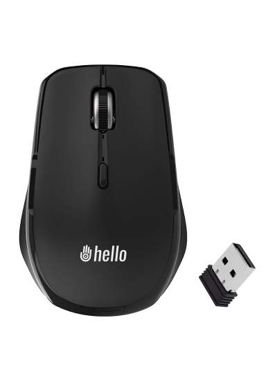 CLZ192 HELLO HL-4705 2.4GHZ 1600DPI KABLOSUZ OPTİK MOUSE (4172)