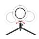 CLZ192 10inç 26cm Youtube Instagram Tiktok Selfie Stüdyo Video Fotoğraf Ring Light Tripod Led Halka Işık (4172)