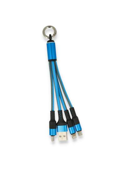 CLZ942 Jkx37 3in1 Usb Kablo - Ürün Rengi : Kırmızı