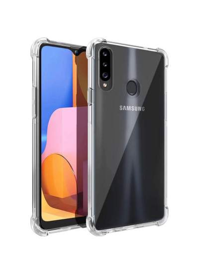 CLZ942 Samsung Galaxy A20s Kılıf Olex Tpu Silikon - Ürün Rengi : Şeffaf