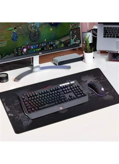 BUFFER® 70x30 Mouse Pad Gaming Oyuncu Gamer Kaymaz Taban Büyük Boy Ofis Tipi Fare Altlığı Goliathus