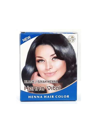 CLZ192 HENNA VİTAL KINA SİYAH 6 PARÇA  X 10GR (4172)