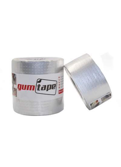 CLZ192 Gum tape Sakız Bant 48 mm x 2 metre Alüminyum Tamir Bandı (4172)