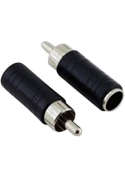 CLZ192 1 RCA ERKEK / 6.3 MM DİŞİ JACK ÇEVİRİCİ  CJ-3085 (4172)