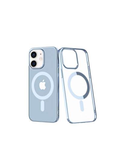 CLZ942 İphone 12 Kılıf Element Magneticsafe Sert Kapak - Ürün Rengi : Sierra Blue