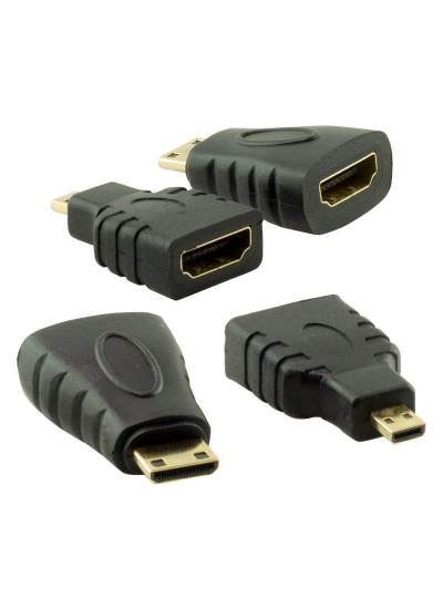 CLZ192 HDMI KABLO 1.5 METRE 3LÜ SET  (MICRO HDMI HDMI*MİNİ HDMI HDMI) (4172)