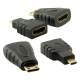 CLZ192 HDMI KABLO 1.5 METRE 3LÜ SET  (MICRO HDMI HDMI*MİNİ HDMI HDMI) (4172)