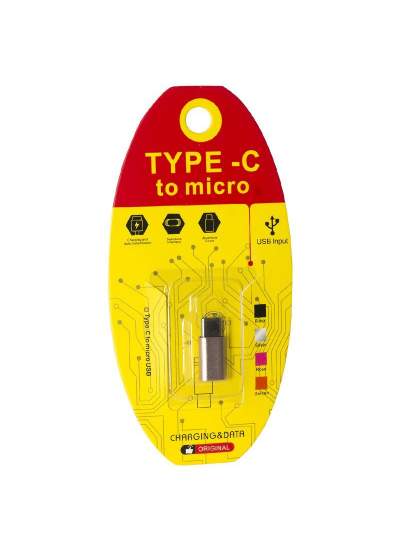 CLZ192 MICRO USB TO TYPE-C ÇEVİRİCİ OTG APARAT (4172)