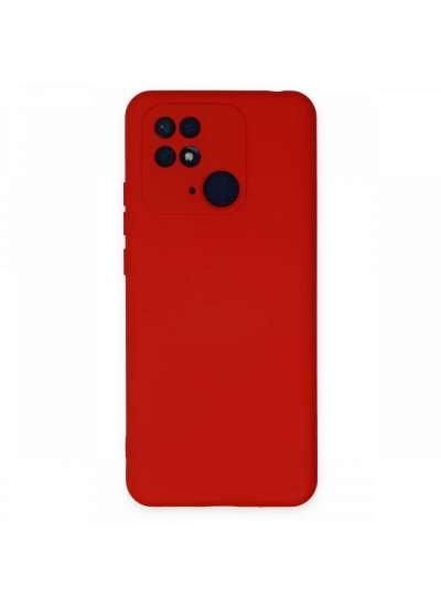 CLZ942 Xiaomi Redmi 10c Kılıf Nano İçi Kadife  Silikon - Ürün Rengi : Pudra