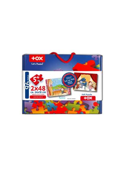 CLZ247  Sahne 5+ Keçe Yapboz - 5 Yaş Puzzle