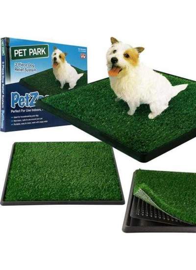 CLZ192 Büyük Pet Park Seyyar Köpek Tuvaleti  64cm X 51cm