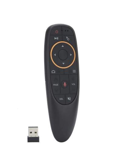 CLZ192 WEKO KR G10 ANDROID-WINDOWS-MAC-LINUX-TV BOX UYUMLU SES KOMUTLU AIR MOUSE 2.4GHZ SMART TV AKILLI KUMANDA (4172)