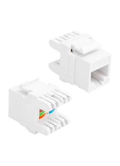 CLZ192 RJ 45 CAT6 ŞASE 180 DERECE (KEYSTONE JACK) (4172)