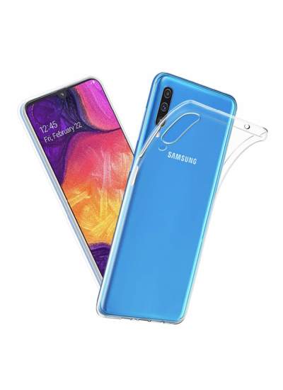 CLZ942 Samsung Galaxy A50s Kılıf Lüx  Silikon - Ürün Rengi : Şeffaf