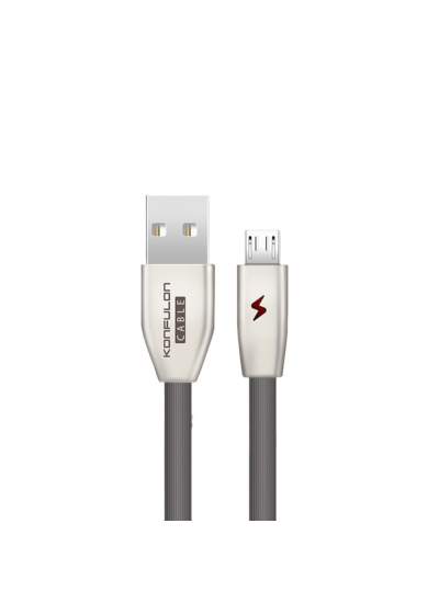 CLZ942 S53 Led Işıklı Micro Usb Kablo 1m 3a - Ürün Rengi : Siyah