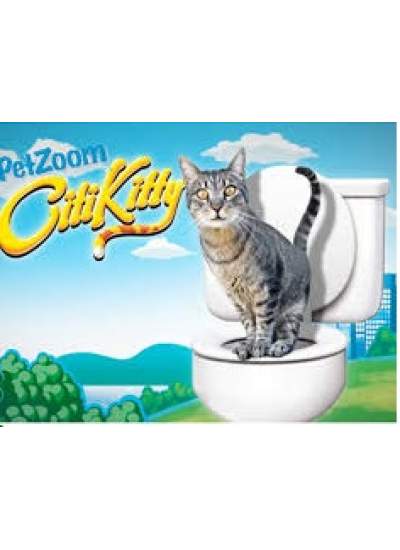 CLZ192 Pet Zoom Citi Kitty Kedi Tuvaleti