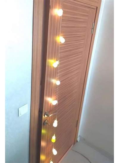 BUFFER® Karışık Renk Dekoratif Ananas Dolama 10’lu Şerit Led Işık Zinciri