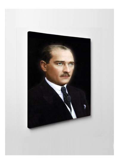 CLZ104 Atatürk Kanvas Tablo  (70 x 50) cm