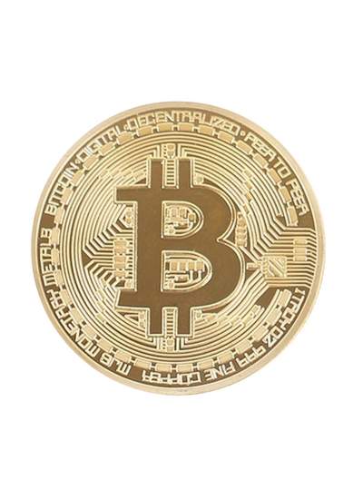 CLZ192 Bitcoin Madeni Hatıra Parası Madeni Bitcoin Hediye Sikke Para (4172)