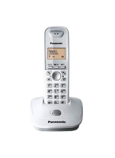 CLZ192 PANASONIC KX-TG2511 DECT TELSİZ TELEFON BEYAZ (4172)