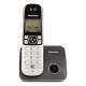 CLZ192 PANASONIC KX-TG6811 DECT SİYAH TELSİZ TELEFON (4172)