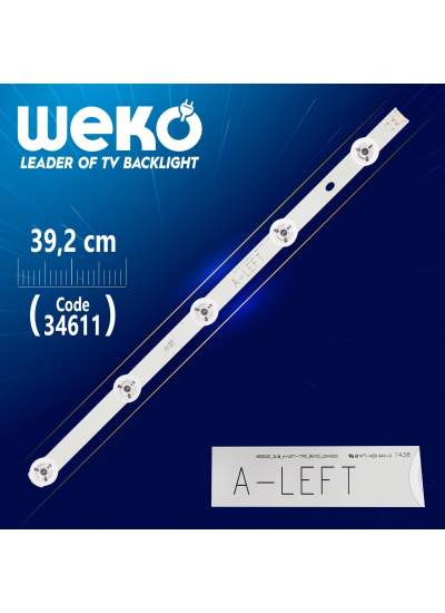 CLZ192 480DLED_SLIM_A-LEFT-TYPE_REV03 - 39.2 CM 5 LEDLİ - (WK-659) (4172)