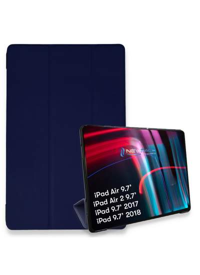 CLZ942 İpad 9.7 (2018) Kılıf Tablet Smart Kılıf - Ürün Rengi : Koyu Yeşil