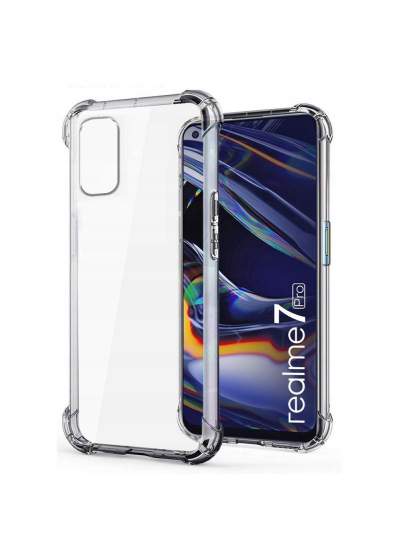 CLZ942 Realme 7 Pro Kılıf Olex Tpu Silikon - Ürün Rengi : Şeffaf