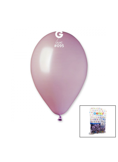 CLZ192 GM-110-95 METALİK - LİLA BALON 11&apos;&apos; - 28CM - 100 PARÇA (4172)