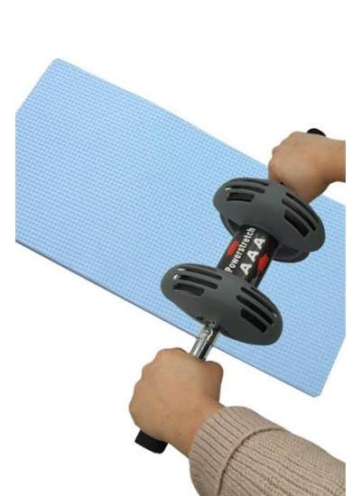 BUFFER® Karın Kası Çalıştırıcı Fitness Egzersiz Spor Aleti Power Stretch Roller