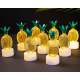 CLZ846 Led Mum Ananas Metal 3 Adet